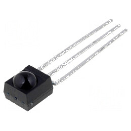 Receptor Infraroșu Integrat 33kHz 4.5-5.5V cu Unghi de 45° pentru Aplicații Electronice | Electronic-mag.ro | Componente Electronice