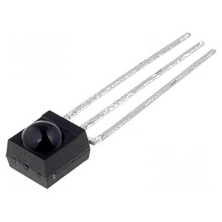 Receptor Infraroșu Integrat 33kHz 4.5-5.5V cu Unghi de 45° pentru Aplicații Electronice | Electronic-mag.ro | Componente Electronice