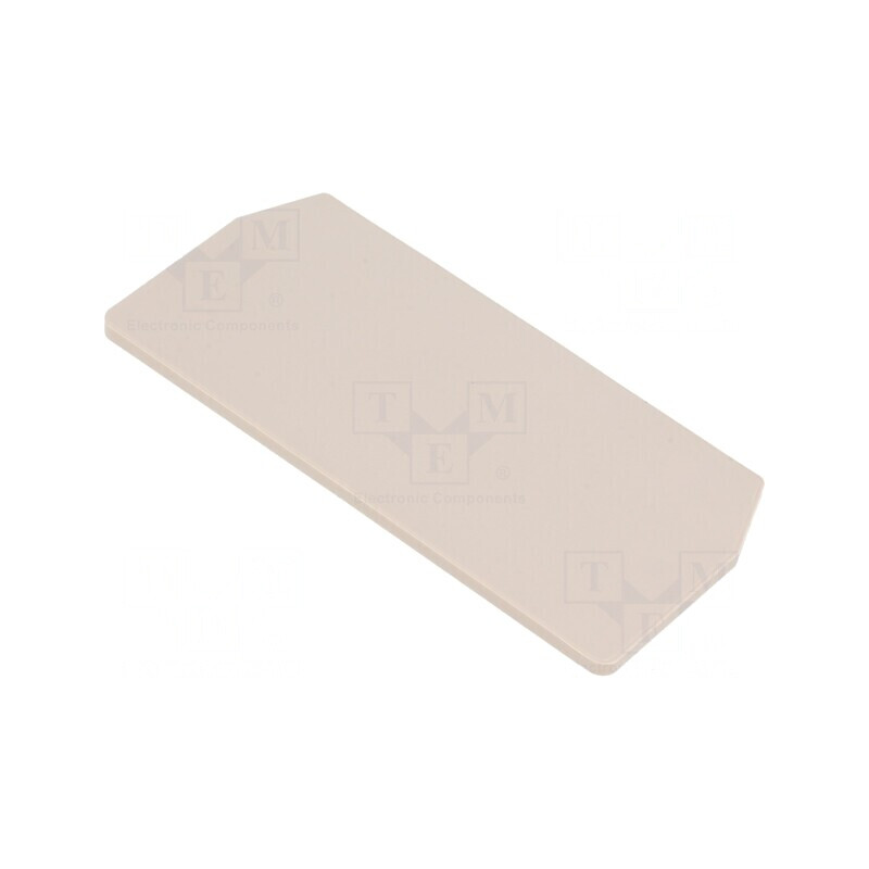 Placă despărțitoare extremitate bej WEMID, max. 125°C, standard UL94V-0 | Electronic-mag.ro | Componente Electronice Placă despărțitoare extremitate bej WEMID, max. 125°C, standard UL94V-0 | Electronic-mag.ro | Componente Electronice