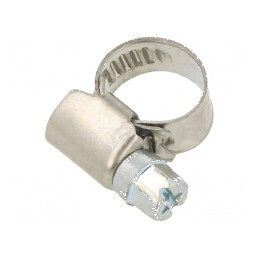 Colier de strângere reglabil Ø 8-12mm, lățime 9mm - accesorii industriale | Electronic-mag.ro | Componente Electronice