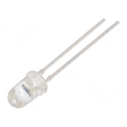 Fotodiodă PIN 5mm THT 920nm cu Spectru 380÷1100nm și Unghi de Diferentiere 40° Convex | Electronic-mag.ro | Componente Electronice