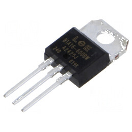 Triac 600V 16A TO220AB - Igt 50mA, Ufmax 1,55V - Componentă electronică de putere | Electronic-mag.ro | Componente Electronice