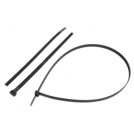 Colier de strângere din poliamidă, 890mm L, 12,5mm W, 1112N, negru | Electronic-mag.ro | Componente Electronice