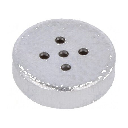 Microfon Electret 100-10000Hz cu Impedanță de 2,2kΩ și Sensibilitate de -54dB, Dimensiuni Ø4x1,1mm, Consum de 0,5mA | Electronic-mag.ro | Componente Electronice