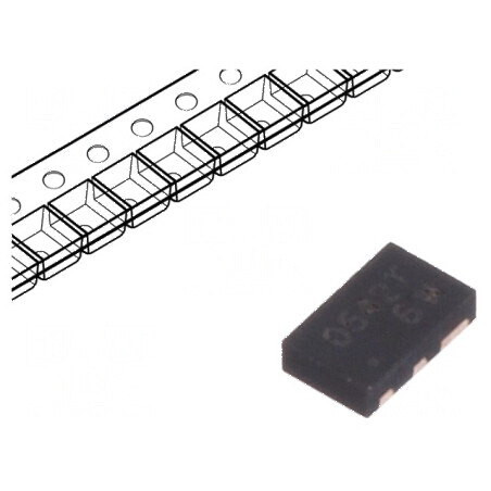 Diodă TVS Unidirecțională 8V 5A 75W SLP1610P4 - Protecție Circuit Ch: 2 | Electronic-mag.ro | Componente Electronice