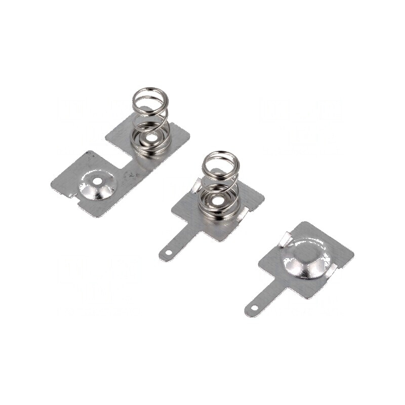 Set contacte baterie AA/R6 - 2 bucăți | Electronic-mag.ro | Componente Electronice