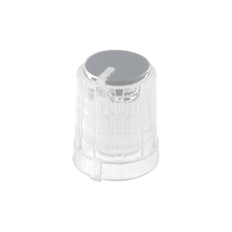 Buton rotativ miniatural cu indicator plastic Øax 6mm, gri - Componente electronice pentru panouri de control | Electronic-mag.ro | Componente Electronice Buton rotativ miniatural cu indicator plastic Øax 6mm, gri - Componente electronice pentru panouri de control | Electronic-mag.ro | Componente Electronice