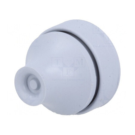 Manșon EPDM gri închis Øorif. montare 16mm cu cap adâncit, IP67 | Electronic-mag.ro | Componente Electronice