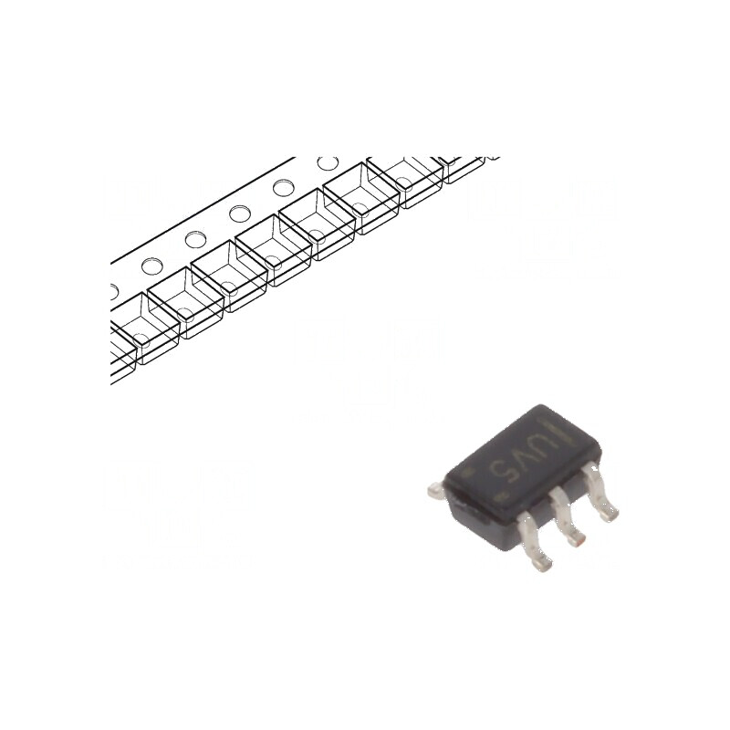 Buffer digital non-inversor IC CMOS pentru declanșator linie, 2 canale | Electronic-mag.ro | Componente Electronice