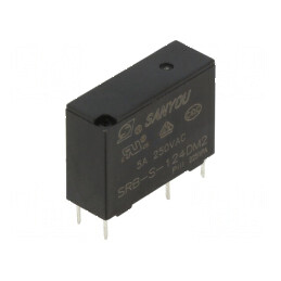 Releu electromagnetic SPST-NO 5A 277VAC - Contacte max 5A SRB | Electronic-mag.ro | Componente Electronice