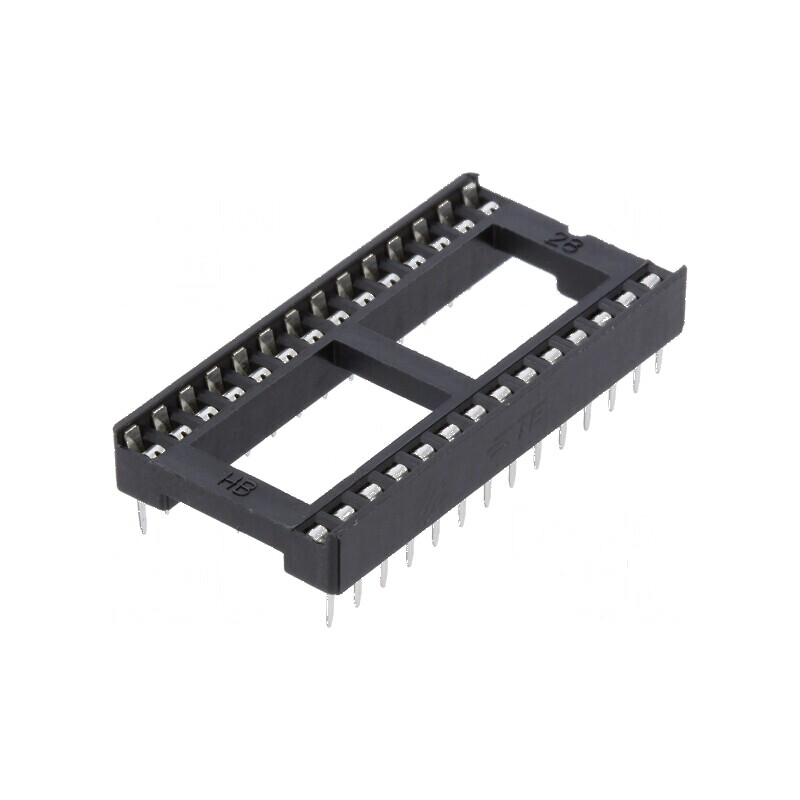 Soclu pentru circuite integrate DIP28, 15,24mm THT, Raster 2,54mm - Componentă electronică profesională | Electronic-mag.ro | Componente Electronice Soclu pentru circuite integrate DIP28, 15,24mm THT, Raster 2,54mm - Componentă electronică profesională | Electronic-mag.ro | Componente Electronice