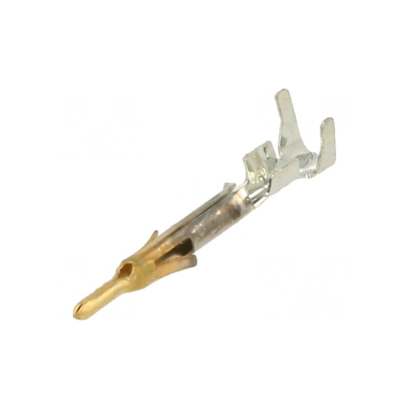 Pin tată din alamă aurită selectivă 0,3÷0,8mm² 22AWG÷18AWG - Ambalaj vrac | Electronic-mag.ro | Componente Electronice Pin tată din alamă aurită selectivă 0,3÷0,8mm² 22AWG÷18AWG - Ambalaj vrac | Electronic-mag.ro | Componente Electronice