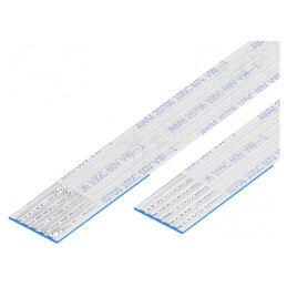 Bandă FFC Fire 5 Pinii - Cablu FFC 1mm cu Contacte pe Aceeași Parte | Electronic-mag.ro | Componente Electronice