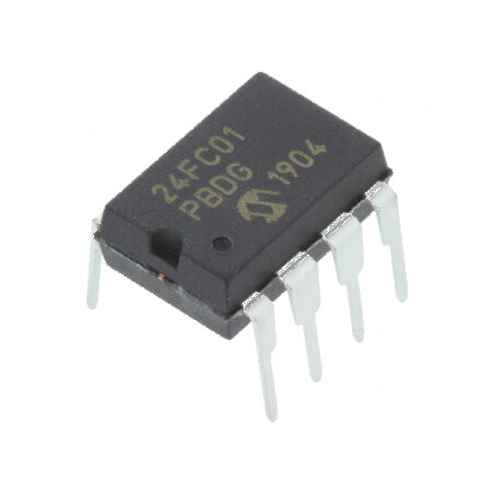 Memorie EEPROM I2C 1kb 128x8bit 1,7÷5,5V 1MHz DIP8 - Compatibilitate Avansată | Electronic-mag.ro | Componente Electronice