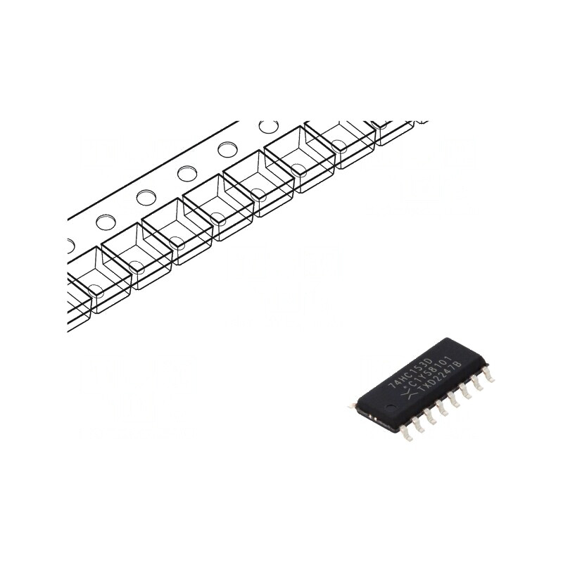 Multiplexor Digital IC, 2 Canale, 6 Intrări, CMOS SMD SO16, Tensiune 2-6VDC HC | Electronic-mag.ro | Componente Electronice Multiplexor Digital IC, 2 Canale, 6 Intrări, CMOS SMD SO16, Tensiune 2-6VDC HC | Electronic-mag.ro | Componente Electronice