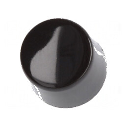 Capişon negru MB Ø8x6,3mm pentru serie MB - Accesorii de calitate superioară | Electronic-mag.ro | Componente Electronice