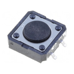 Microîntrerupător TACT SPST-NO 0,05A/24VDC SMT - Pozitie 2, Fara Contact | Electronic-mag.ro | Componente Electronice