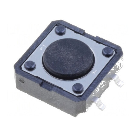 Microîntrerupător TACT SPST-NO 0,05A/24VDC SMT - Pozitie 2, Fara Contact | Electronic-mag.ro | Componente Electronice