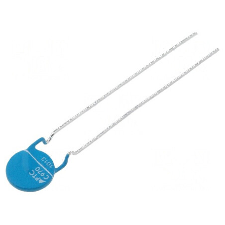 Siguranţă termistor PTC 150mA 24V ceramică 5mm Ø0,6x35mm pentru protecţie termică | Electronic-mag.ro | Componente Electronice