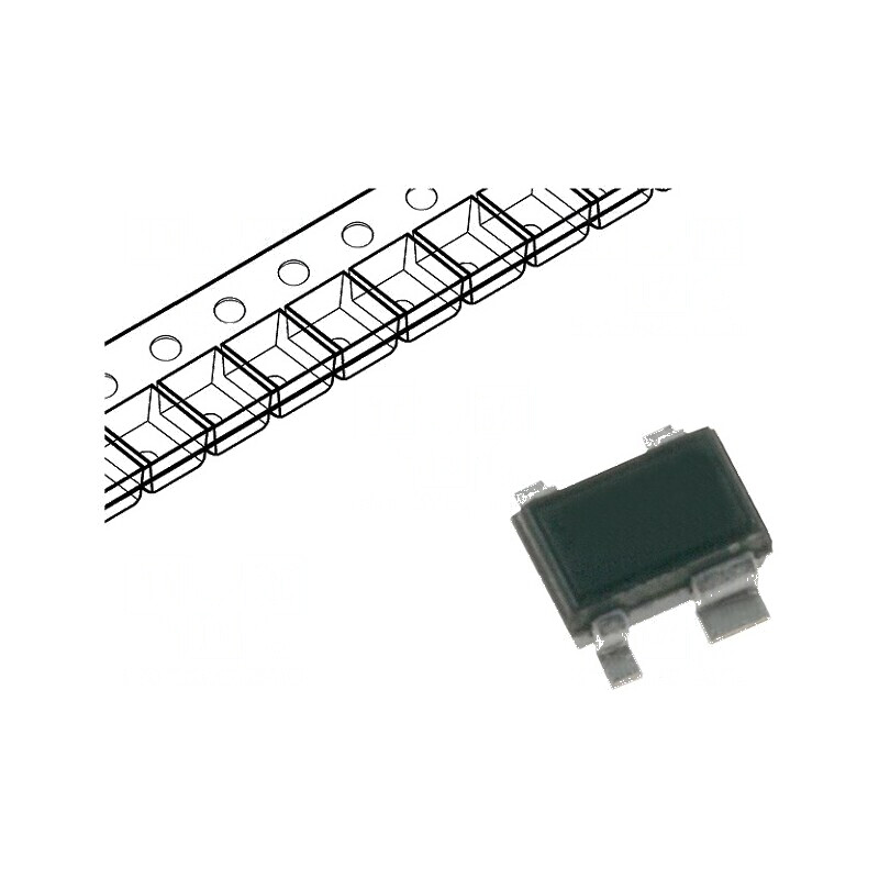 Diodă de comutație SOT343, 30V, 100mA, 100mW, 80ns - 1 unitate | Electronic-mag.ro | Componente Electronice Diodă de comutație SOT343, 30V, 100mA, 100mW, 80ns - 1 unitate | Electronic-mag.ro | Componente Electronice
