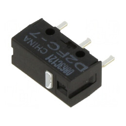 Microîntrerupător SNAP ACTION 0,001A/6VDC fără manetă - Pozitie 2 | Electronic-mag.ro | Componente Electronice