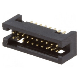 Conector IDC soclu tată 20 PIN THT gold flash 1,27mm - Componentă electronică de înaltă calitate | Electronic-mag.ro | Componente Electronice