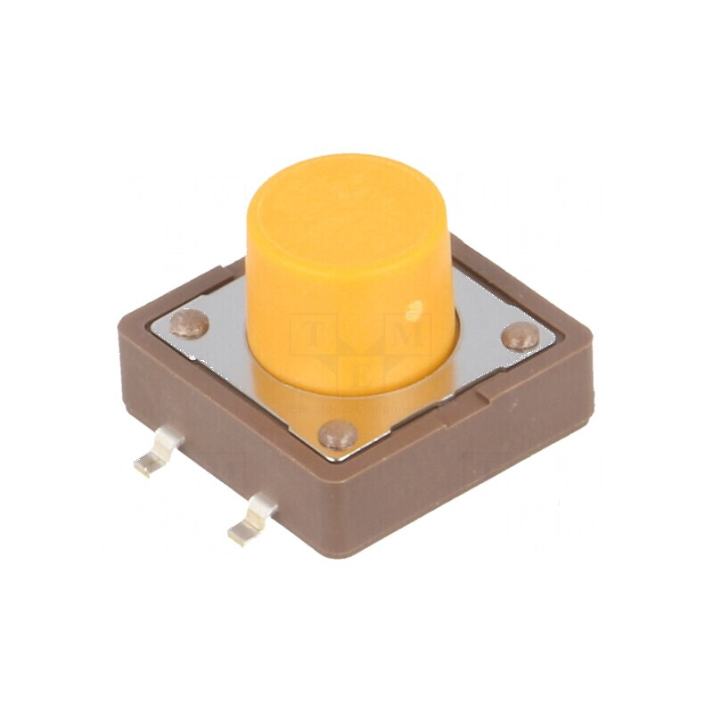 Microîntrerupător TACT SPST-NO 0,05A/12VDC SMT - Pozitie 2, Fara Contact | Electronic-mag.ro | Componente Electronice Microîntrerupător TACT SPST-NO 0,05A/12VDC SMT - Pozitie 2, Fara Contact | Electronic-mag.ro | Componente Electronice