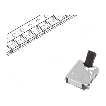 Comutator cu senzor Poz: 2 SPST 0,01A/5VDC - Terminație drepte 500mΩ | Electronic-mag.ro | Componente Electronice