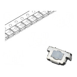 Microîntrerupător TACT SPST Poz. 2 0,02A/12VDC SMT 3,5mm pentru Circuit Electric | Electronic-mag.ro | Componente Electronice