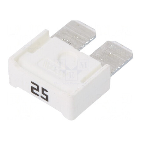 Siguranţă auto 25A 32VDC, 16,2mm - Componentă electrică pentru vehicule | Electronic-mag.ro | Componente Electronice