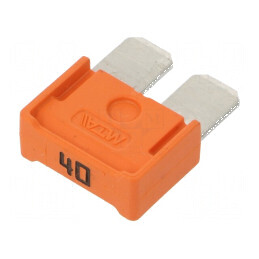 Siguranță auto 40A 32VDC, diametru 16,2mm - Componentă electrică de protecție | Electronic-mag.ro | Componente Electronice