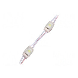 LED Albă 6500K 360mW 41lm IP67 cu Unghi de Dispersie 170÷130° și Interval de Temperatură de Funcționare -25÷55°C, 1 Diod | Electronic-mag.ro | Componente Electronice