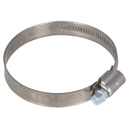 Colier cu şurub de strângere W: 12mm - Crimpare 50-70mm DD W2 pentru instalații industriale | Electronic-mag.ro | Componente Electronice