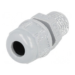 Garnitură de etanșare M12 1,5 IP68 din poliamidă gri închis - Soluție profesională de etanșare pentru aplicații industri | Electronic-mag.ro | Componente Electronice