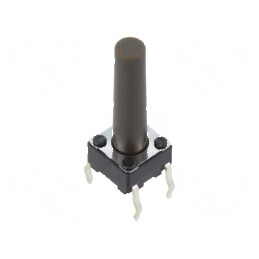 Microîntrerupător TACT SPST Pozitiv 2 - 0,05A 12VDC THT 1,6N 17mm | Electronic-mag.ro | Componente Electronice