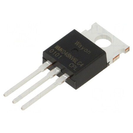 Tranzistor N-MOSFET Unipolar TO220-3 - Component Electronic pentru Circuite de Putere | Electronic-mag.ro | Componente Electronice