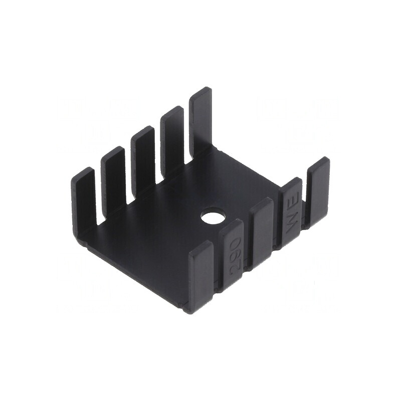 Radiator extrudat U TO202, TO218, TO220, Negru, Dimensiuni: L 30mm, W 25,4mm | Electronic-mag.ro | Componente Electronice Radiator extrudat U TO202, TO218, TO220, Negru, Dimensiuni: L 30mm, W 25,4mm | Electronic-mag.ro | Componente Electronice
