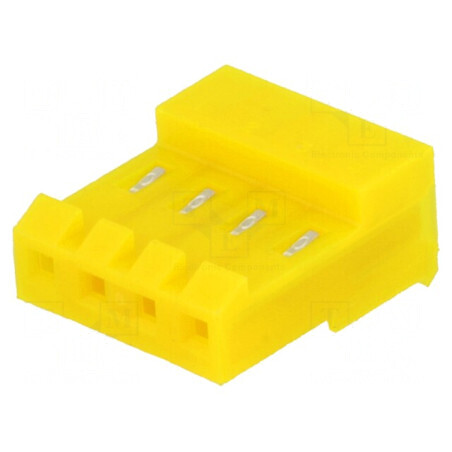 Conector MTA-156 3,96mm 4 PIN IDC pentru cablu-placă mufă mamă | Electronic-mag.ro | Componente Electronice