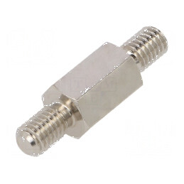 Piuliță Distanțieră Filetată 12mm M5 Hexagonală - Accesoriu pentru Asamblare Mecanică | Electronic-mag.ro | Componente Electronice