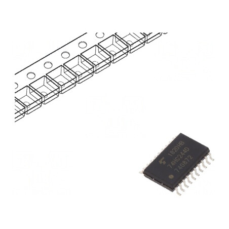 Buffer digital non-inversor IC, declanșator linie Ch: 8 SMD - Componentă electronică avansată | Electronic-mag.ro | Componente Electronice