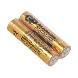 Baterie Alcalină AAA 1,5V Nereîncărcabilă - Pachet de 2 Bucăți | Electronic-mag.ro | Componente Electronice