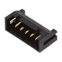 Conector cablu-cablu/PCB soclu tată PIN 6 DF3 Pas 2mm THT - Componentă electronică pentru montaj prin holuri | Electronic-mag.ro | Componente Electronice