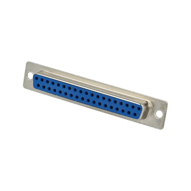 Mufă D-Sub 37 PIN Mamă pe Cablu pentru Lipire 5A cu Placare Gold Flash | Electronic-mag.ro | Componente Electronice