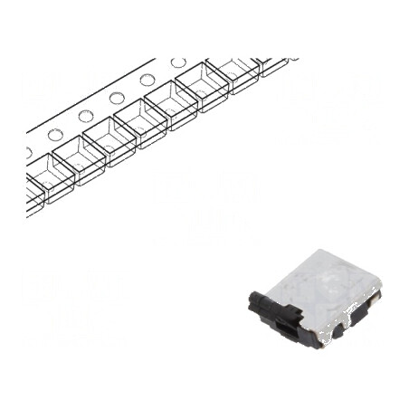 Comutator cu Senzor Pozitiv 2 SPST 0,01A/5VDC cu Terminal Curbat 500mΩ | Electronic-mag.ro | Componente Electronice