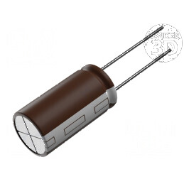 Condensator Electrolitic Low ESR THT 1000uF 16VDC Ø10x20mm - Componentă Electronică de Înaltă Performanță | Electronic-mag.ro | Componente Electronice