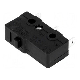 Microîntrerupător SNAP ACTION 3A/250VAC SPDT fără manetă - Comutator electric de înaltă performanță | Electronic-mag.ro | Componente Electronice