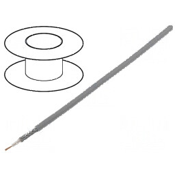 Cablu Coaxial RG174 PVC Gri 250m, Diametru 2,7mm - Soluție Ideală pentru Conexiuni Electrice | Electronic-mag.ro | Componente Electronice