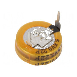 Supercondensator THT 220mF 5.5VDC Ø12x4.8mm - Soluție de Stocare a Energiei pentru Aplicații Electronice | Electronic-mag.ro | Componente Electronice