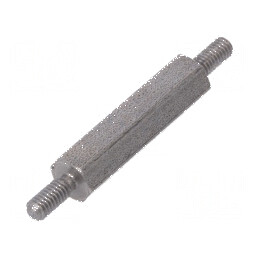 Piuliță Distanțieră Filetată Hexagonală 20mm Filet Exterior M2,5 | Electronic-mag.ro | Componente Electronice