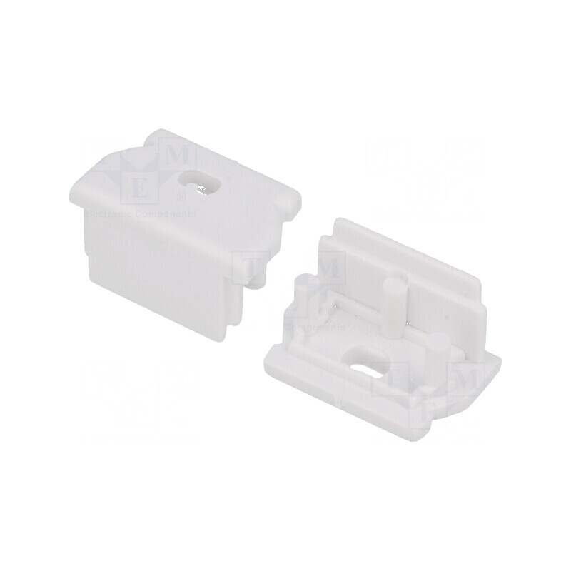 Obturator LED Profil Alb 2 Bucăți ABS cu Orificiu UNI12 - Accesorii pentru Iluminat | Electronic-mag.ro | Componente Electronice Obturator LED Profil Alb 2 Bucăți ABS cu Orificiu UNI12 - Accesorii pentru Iluminat | Electronic-mag.ro | Componente Electronice
